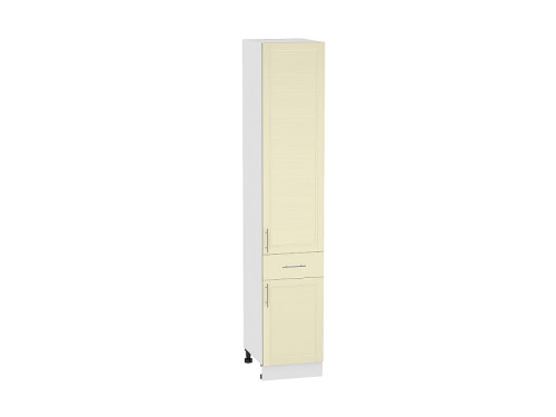 Шкаф пенал с дверцами и 1-м ящиком Сканди 400 (для верхних шкафов высотой 720)