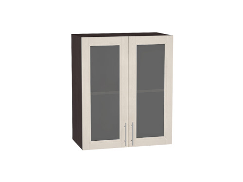 Шкаф верхний с 2-мя остекленными дверцами Сканди