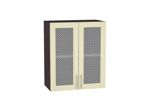 Шкаф верхний с 2-мя остекленными дверцами Сканди